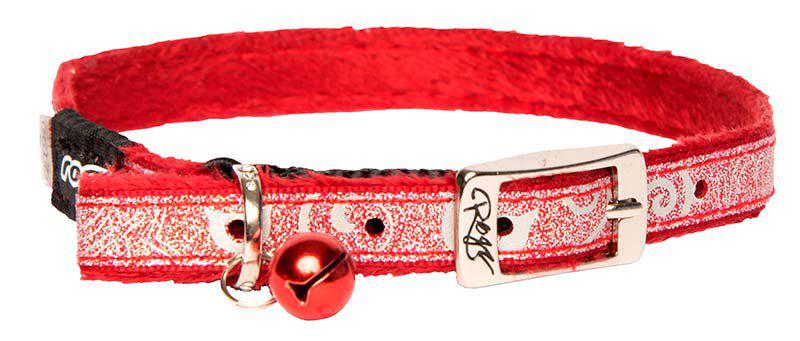 Rogz Sparklecat Halsband Röd 11mm 20-31cm