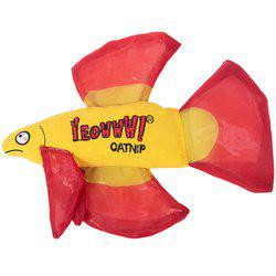 Yeowww Catnip Mo Betta Fish Red 16,5x12,7x2,5cm