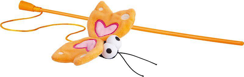 Rogz teaser plush butterfly orange 53cm