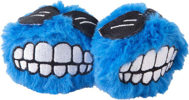 Rogz Plush Fluffy Grinz 2-Pack Blå