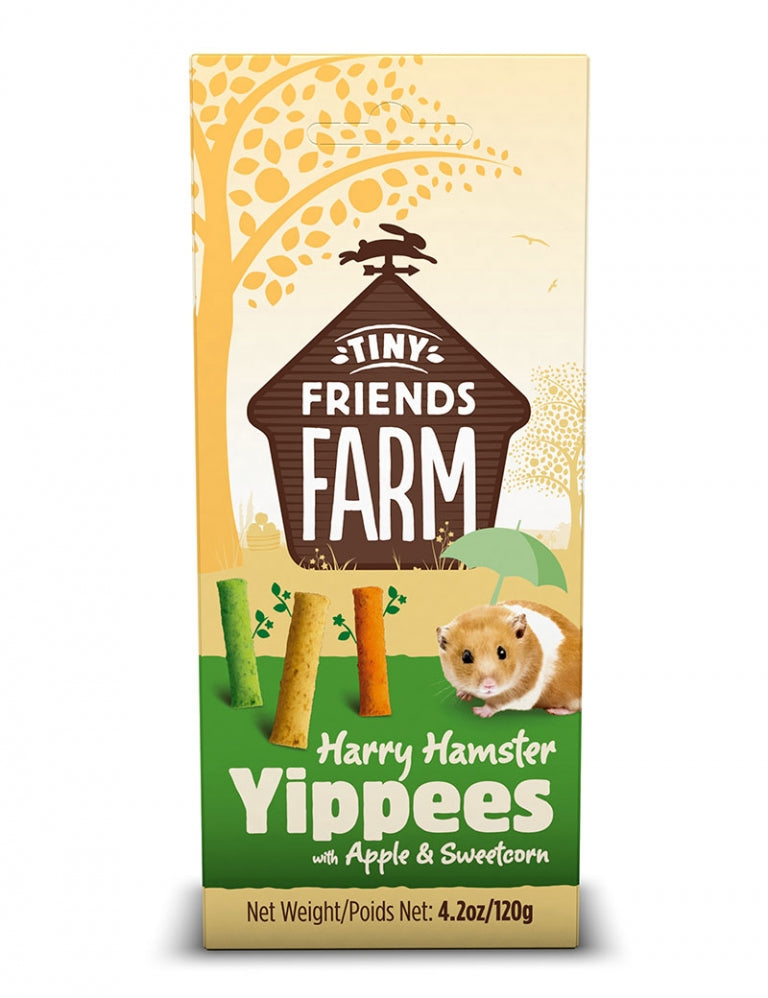 TFF Hamster Yippees Apple & Sweetcorn 120g