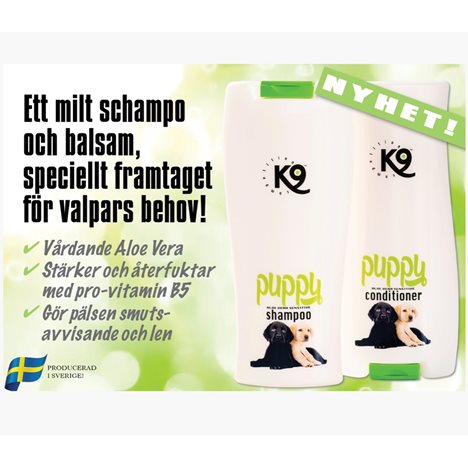 K9 Puppy schampo 300ml