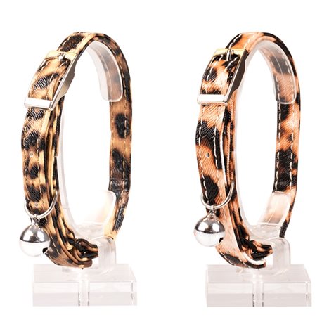 Halsband Leopard nylon