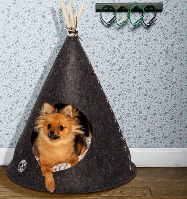 Danish Design Tee pee Cat Grey