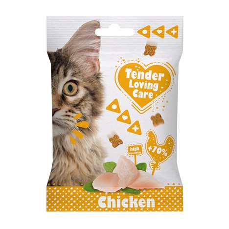 Tlc Soft cat snack Chicken 50g